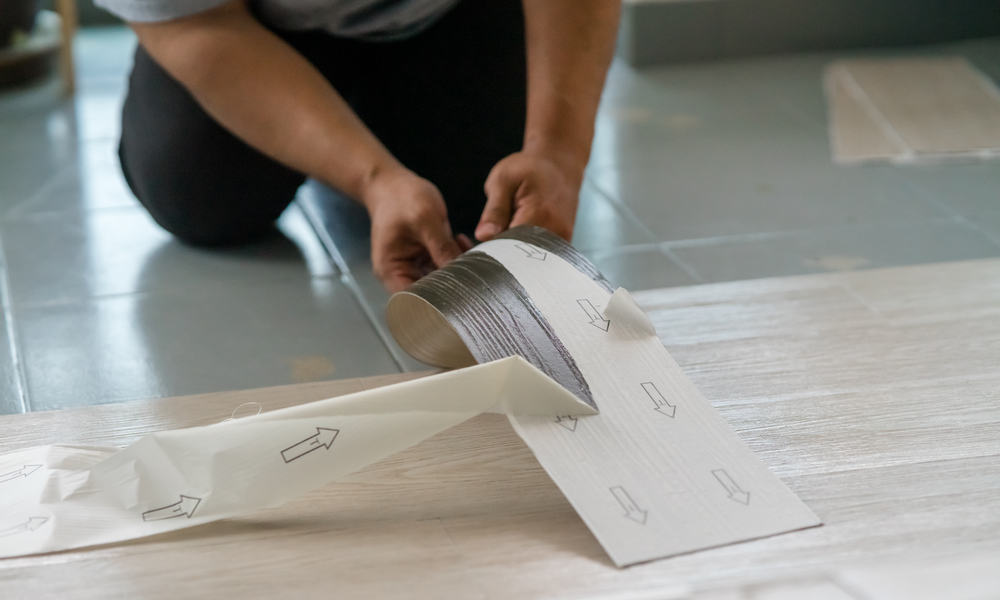 ADHESIVE VINYL PLANK FLOORING Featured Image