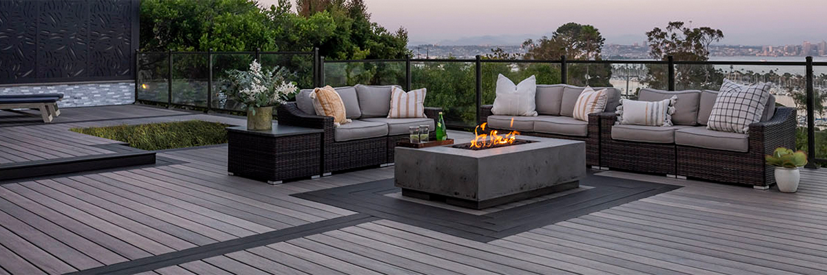 solid wpc decking